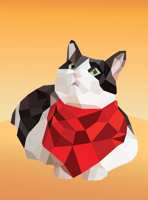 PAINT BY STICKER: CATS -WORKMAN